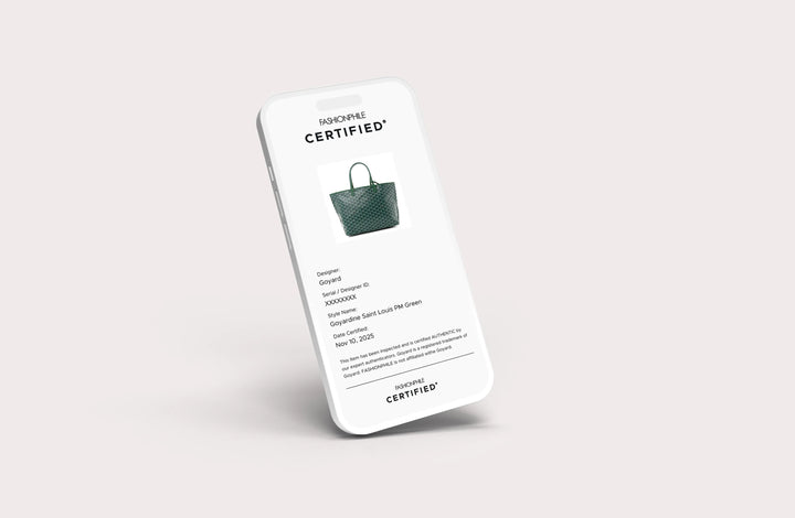 FASHIONPHILE Introduces a Digital Certificate of Authenticity
