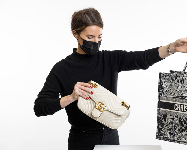 Meet Annie Grandon, our Art Director on set of FASHIONPHILE sustainability commercial