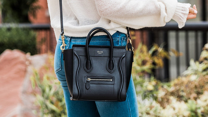 celine nano luggage tote
