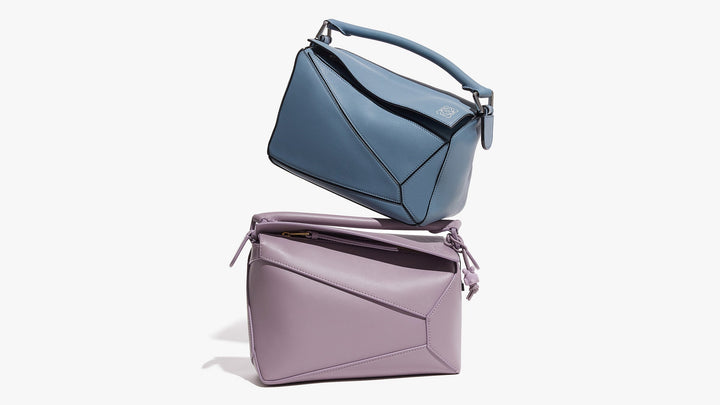 Comparing the Loewe Puzzle bag with the Puzzle Edge bag by FASHIONPHILE