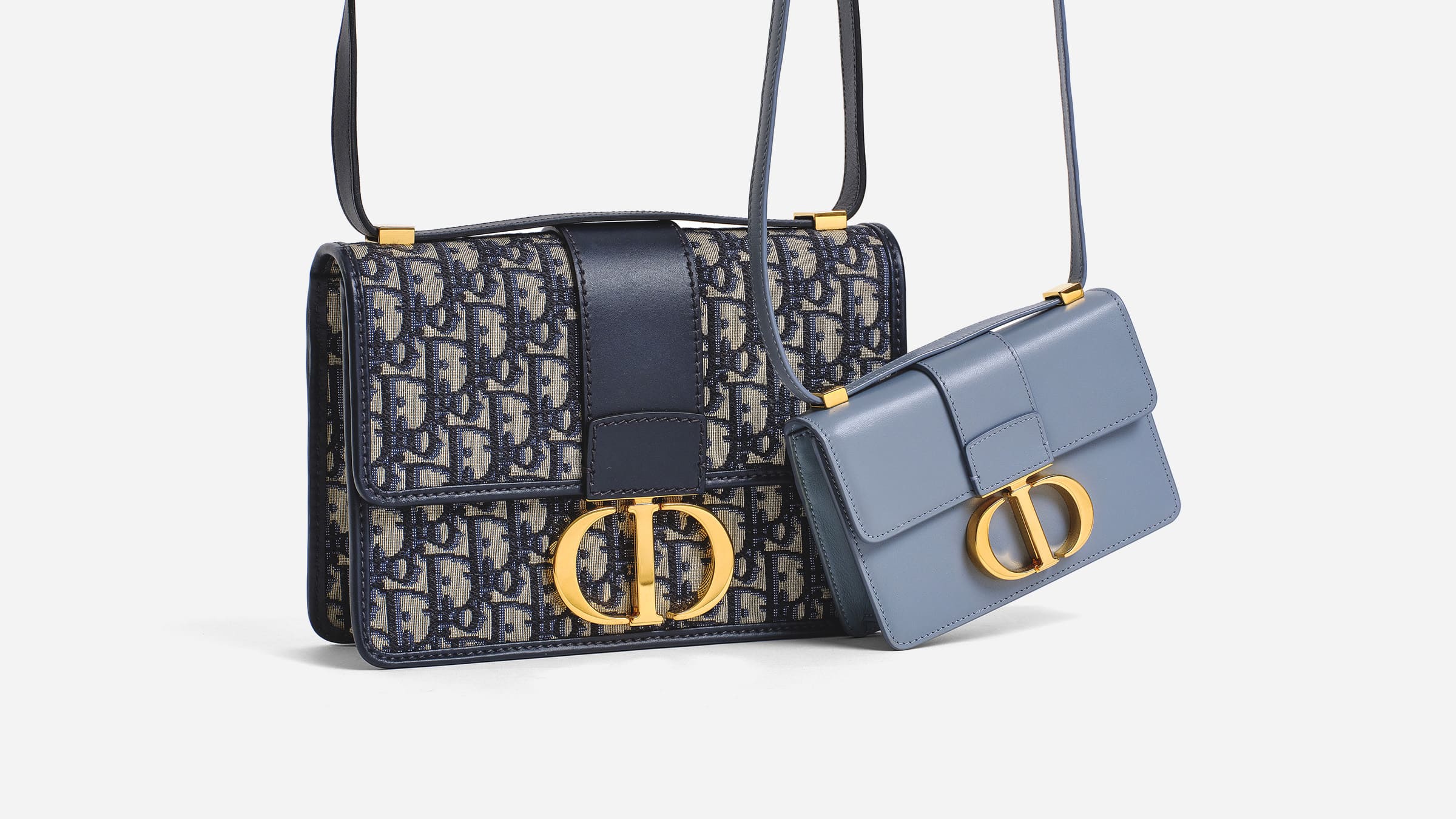 comparing dior 30 montaigne flap sizes by FASHIONPHILE
