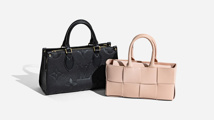 east west bags from louis vuitton and bottega veneta by FASHIONPHILE