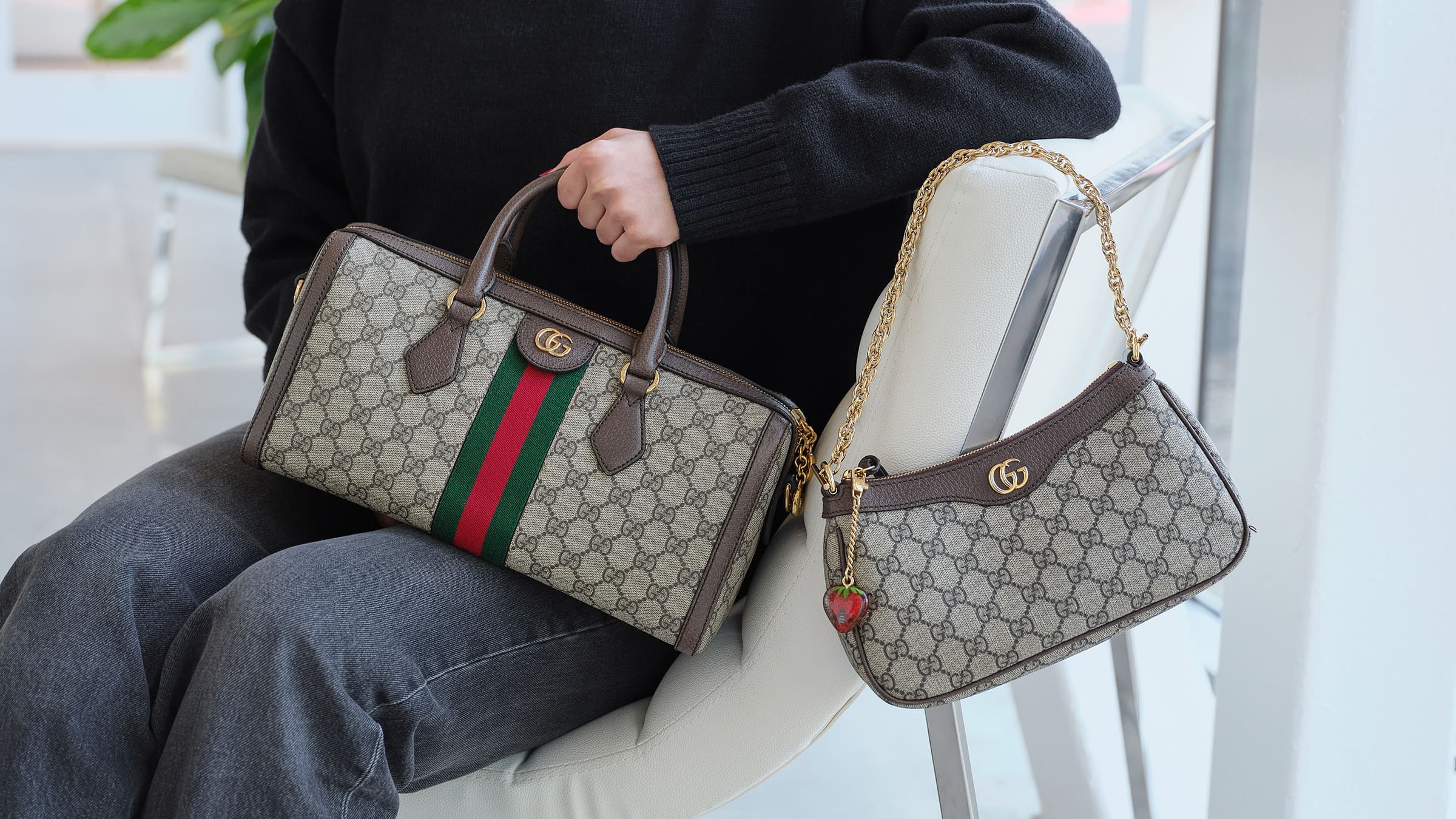 styling gucci ophidia bags by FASHIONPHILE