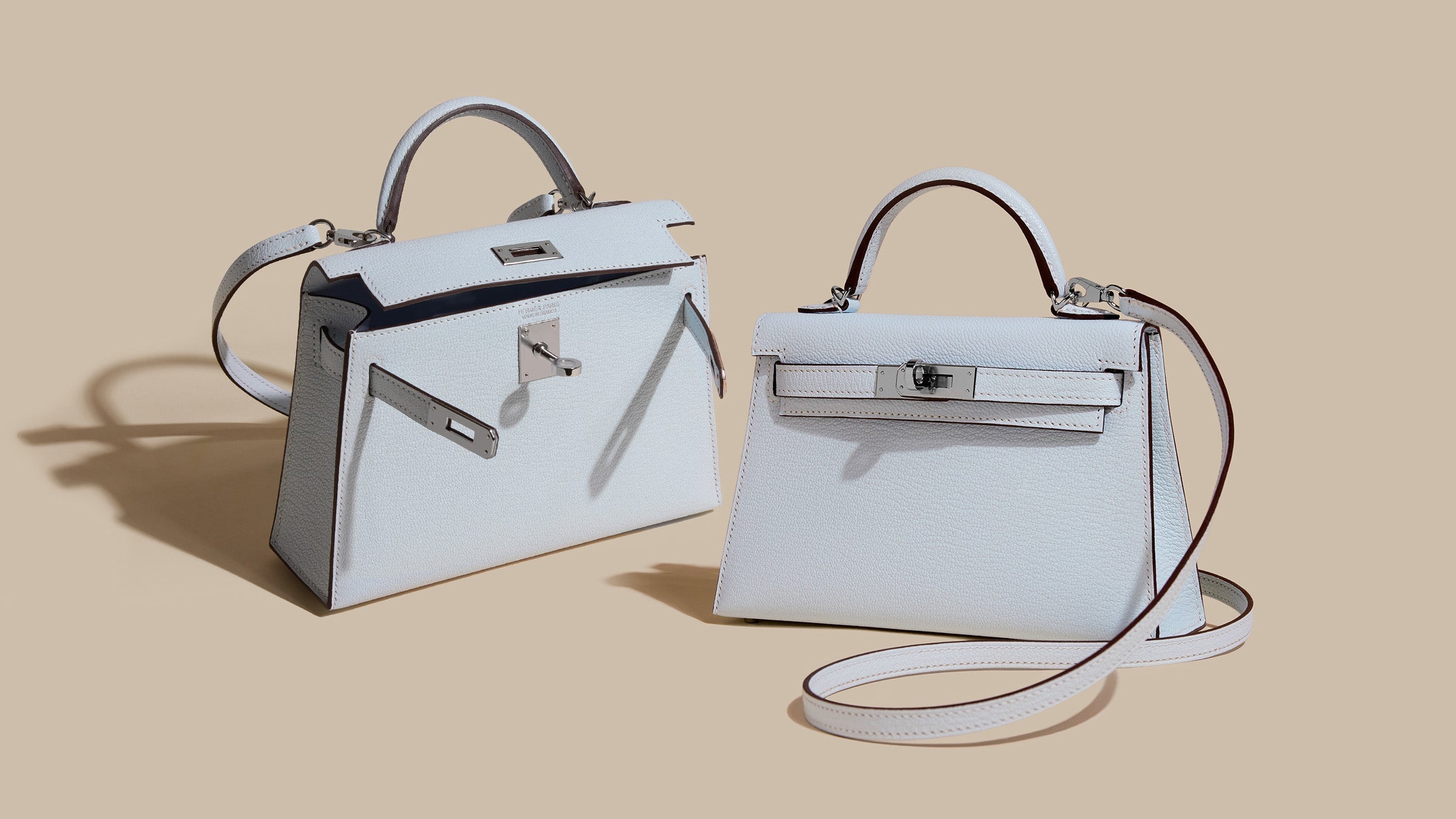 product image of mini kelly bags open and closed FASHIONPHILE
