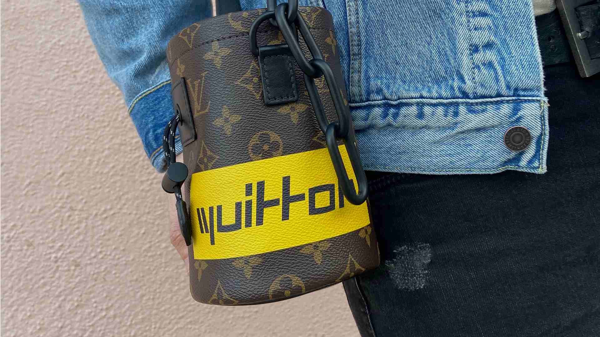 close up of influencer wearing louis vuitton bag FASHIONPHILE