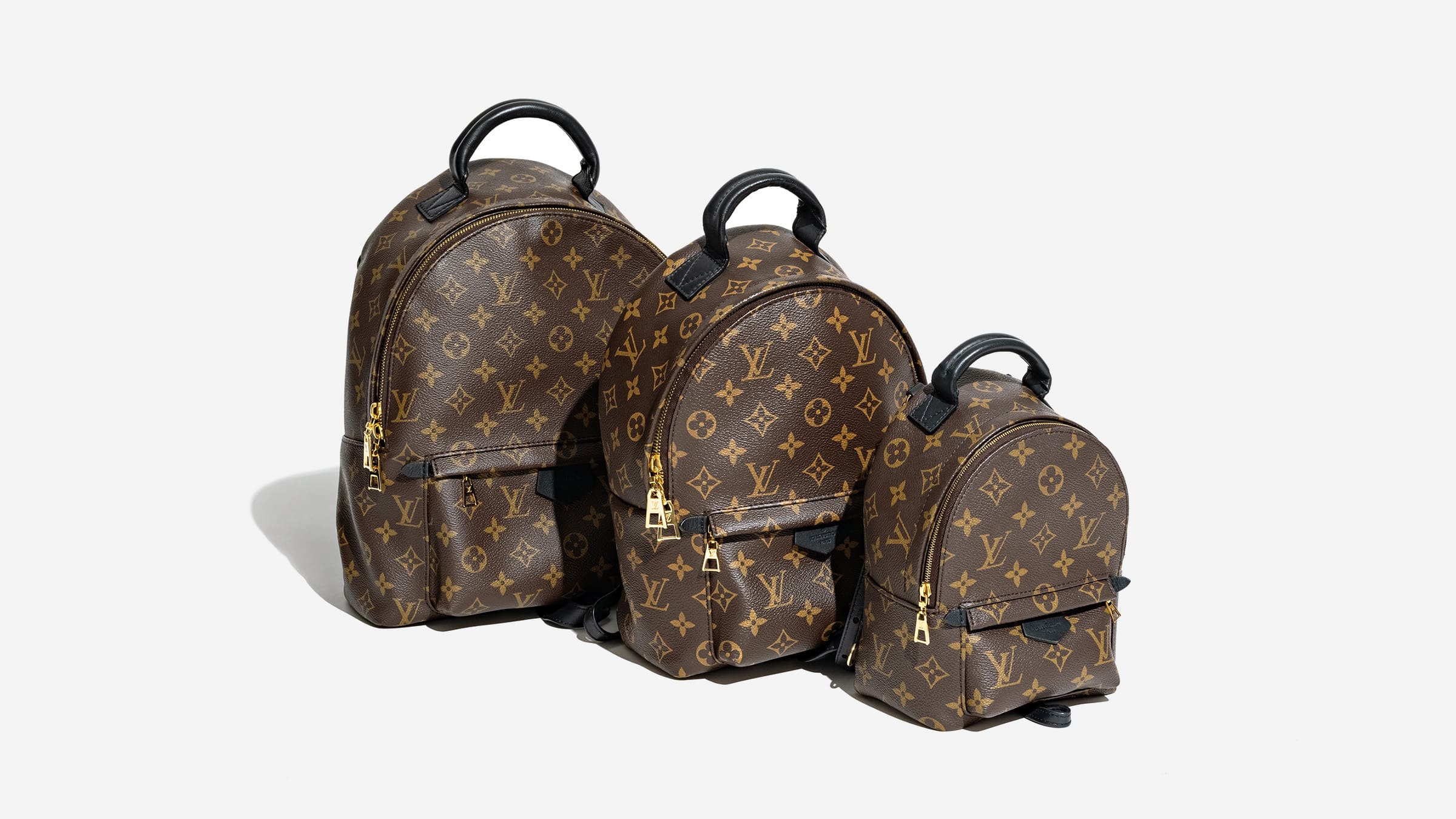 louis vuitton palm springs backpack size comparisons ranging from biggest to smallest FASHIONPHILE