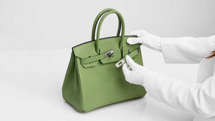 cleaning and restoring luxury bags like the hermes birkin by FASHIONPHILE