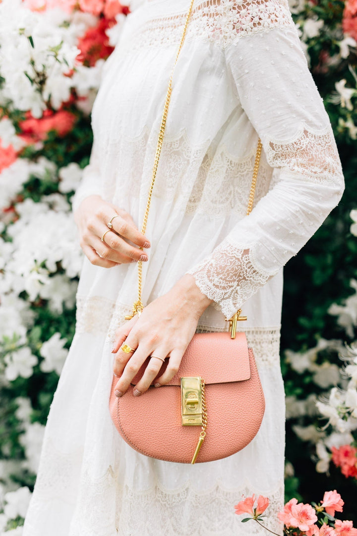 lifestyle image influencer wearing chloe bag FASHIONPHILE