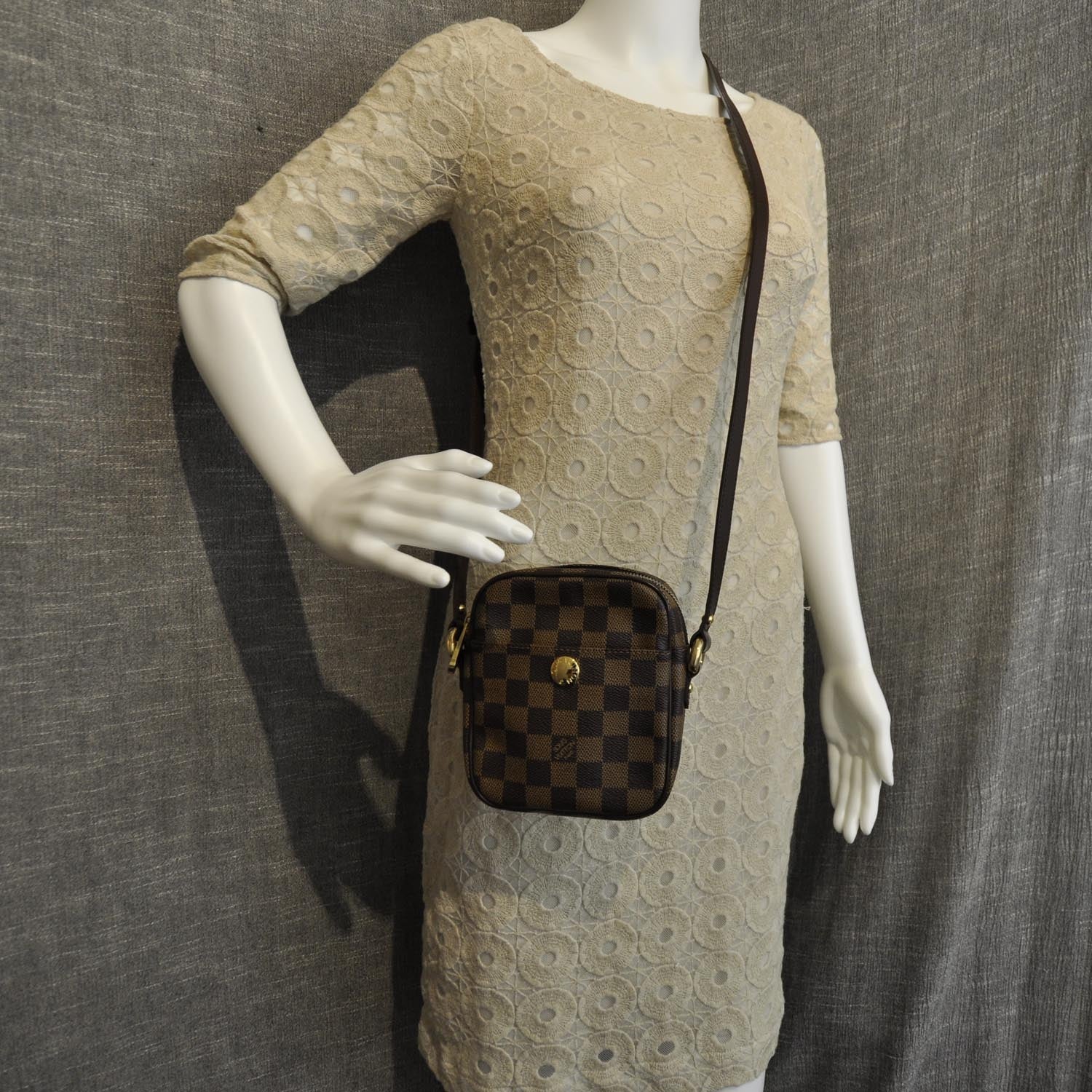 Louis Vuitton Damier Ebene Rift 2 of 8