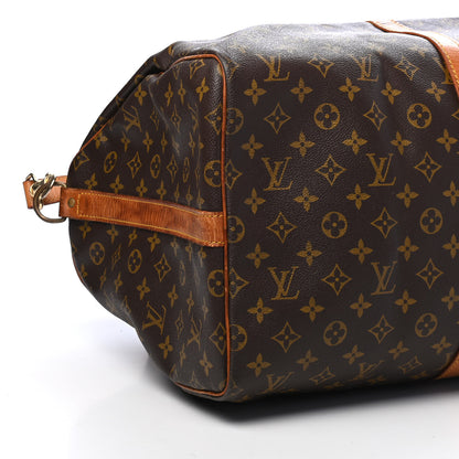 Louis Vuitton Monogram Keepall Bandouliere 55 8 of 9