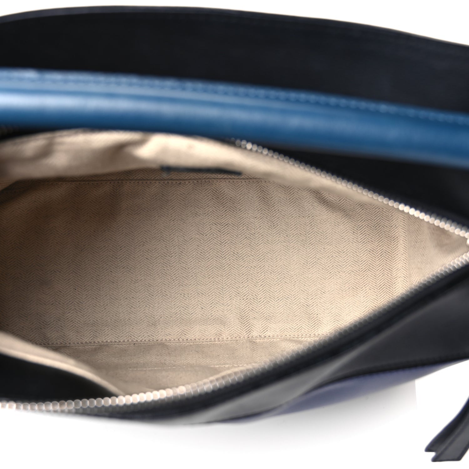 Loewe Calfskin Colorblock Medium Puzzle Bag Blue 4 of 9