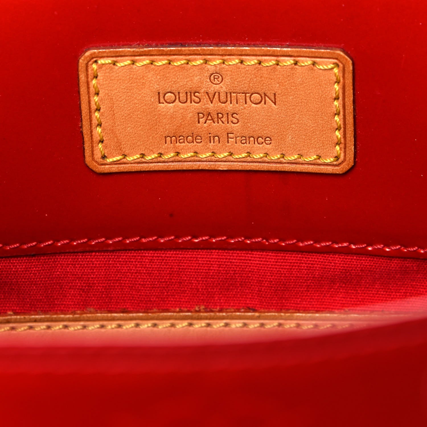 Louis Vuitton Vernis Catalina NS Rouge Red 6 of 18