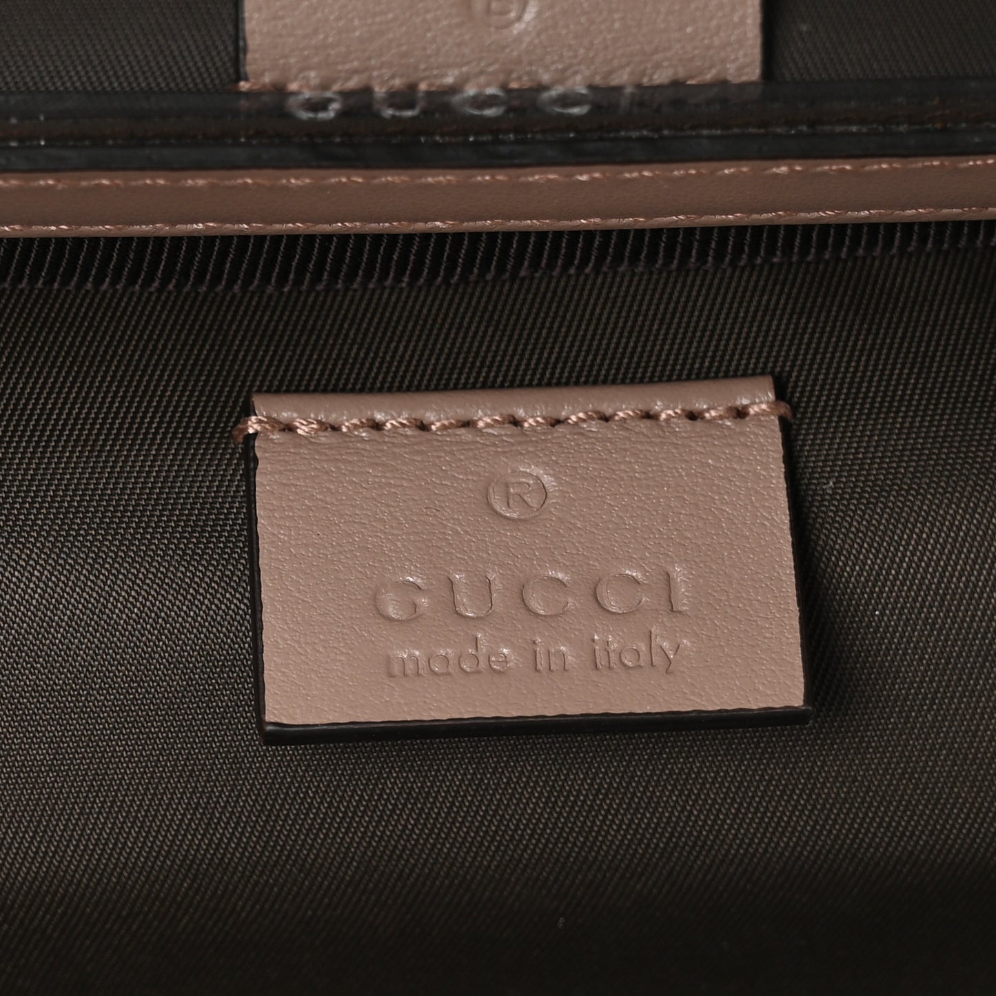 Calfskin Matelasse GG Marmont Vanity Cosmetic Case Porcelain Rose