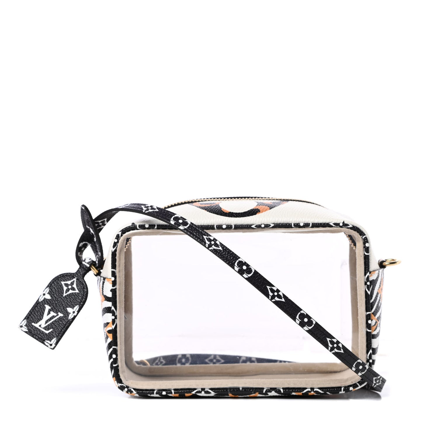 Monogram Giant Jungle Beach Pouch Ivory