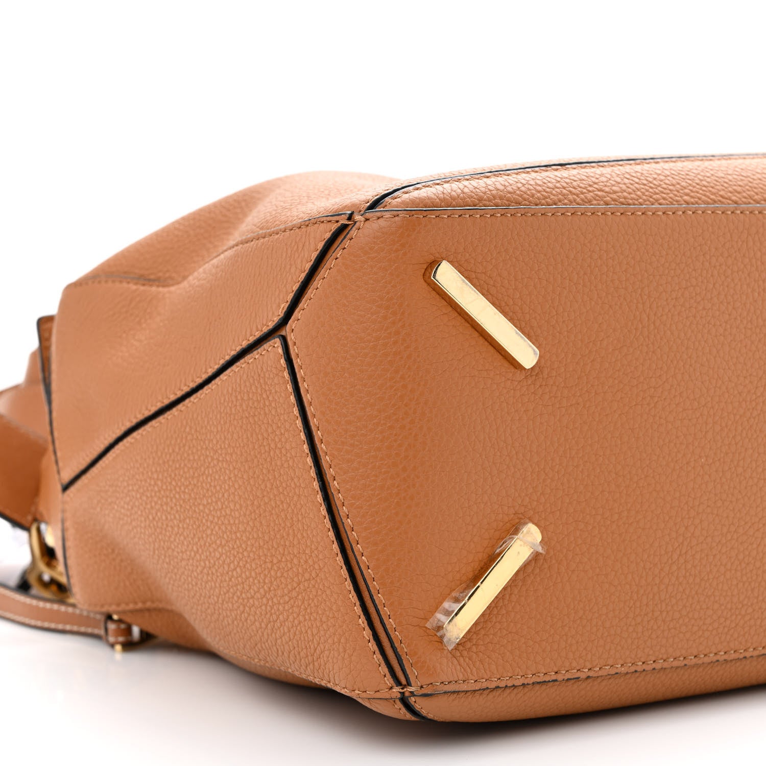 Loewe Calfskin Medium Puzzle Bag Tan 10 of 13