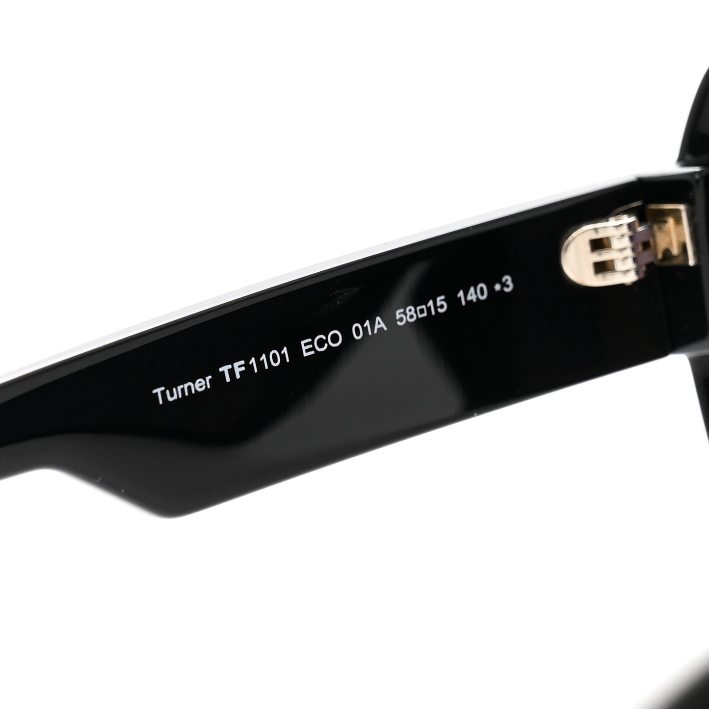 Acetate Turner Sunglasses TF1011 Black
