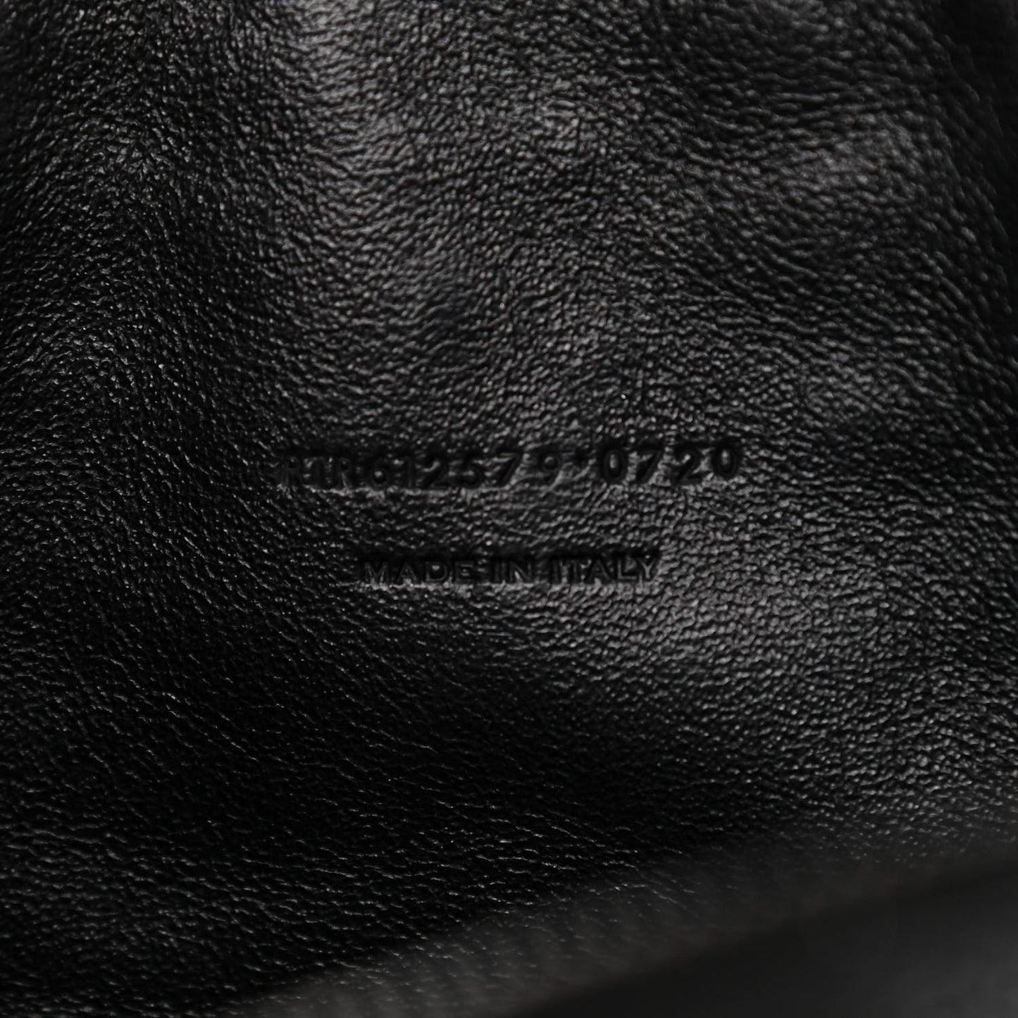 Grain De Poudre Matelasse Monogram Mini Lou Camera Bag Black