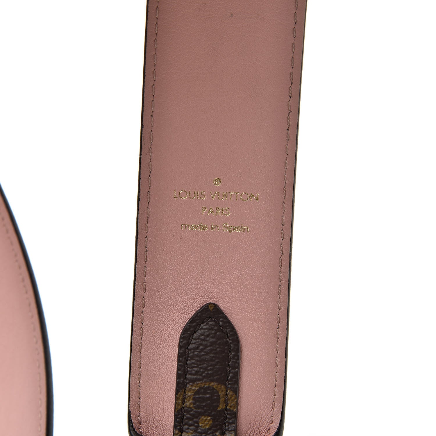 Louis Vuitton Monogram Bandouliere Shoulder Strap Rose Poudre 3 of 5