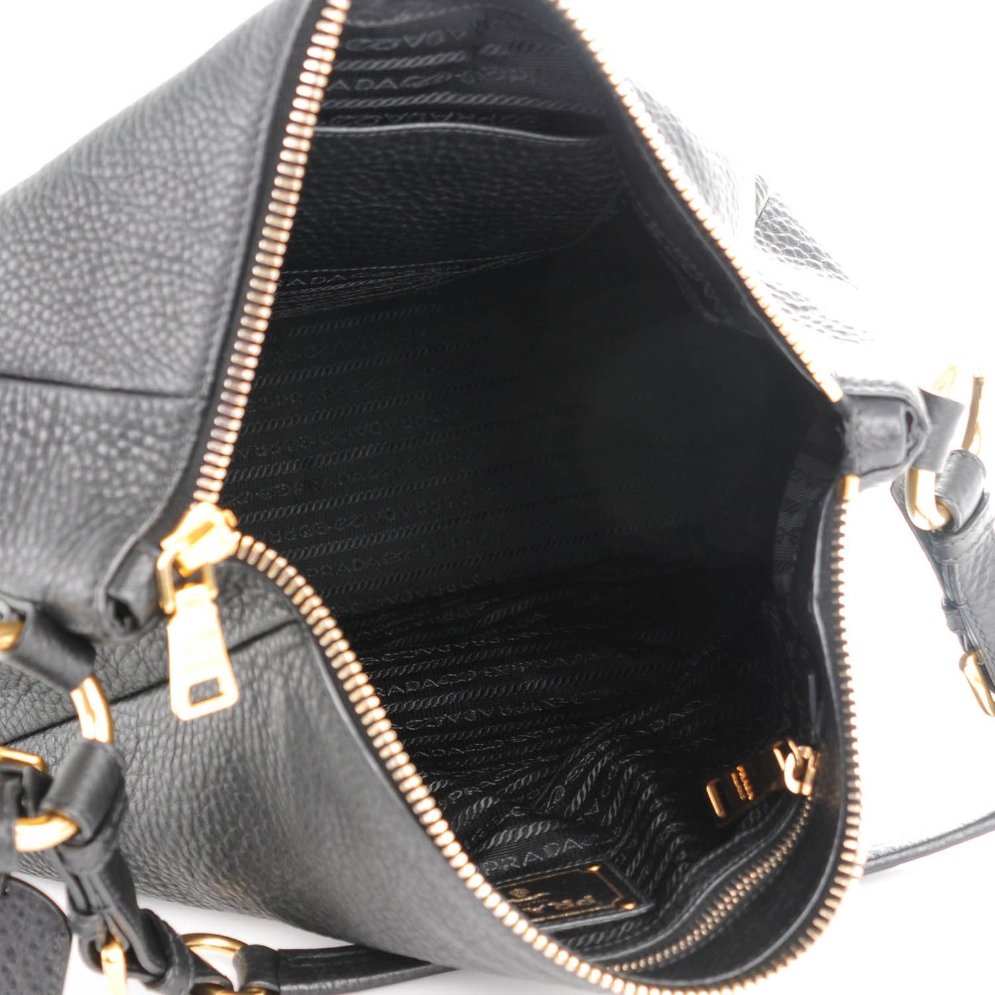 Deerskin Shoulder Bag Black