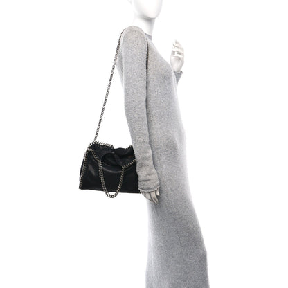 Stella McCartney Shaggy Deer Mini Falabella Tote Black 2 of 7