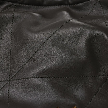 Saint Laurent Lambskin Matelasse Monogram Medium Jamie 4.3 Pochon Light Musk 7 of 9