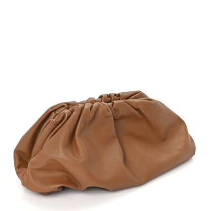 Bottega Veneta Smooth Butter Calf The Pouch Oversized Clutch Cammello 3 of 9