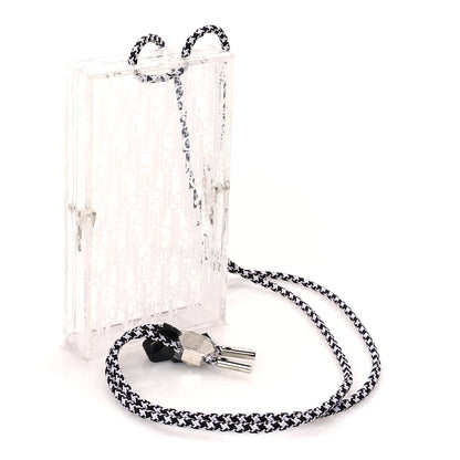 Christian Dior Plexiglass Vertical Pouch Translucent 2 of 8