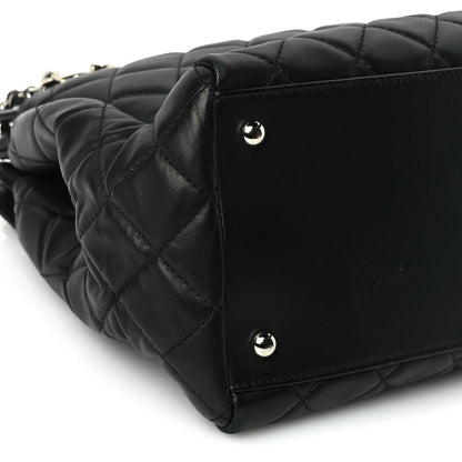 Chanel Lambskin Quilted  7 Tote Black 8 of 9