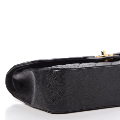 Chanel Caviar Quilted Medium Double Flap Black 6 of 9