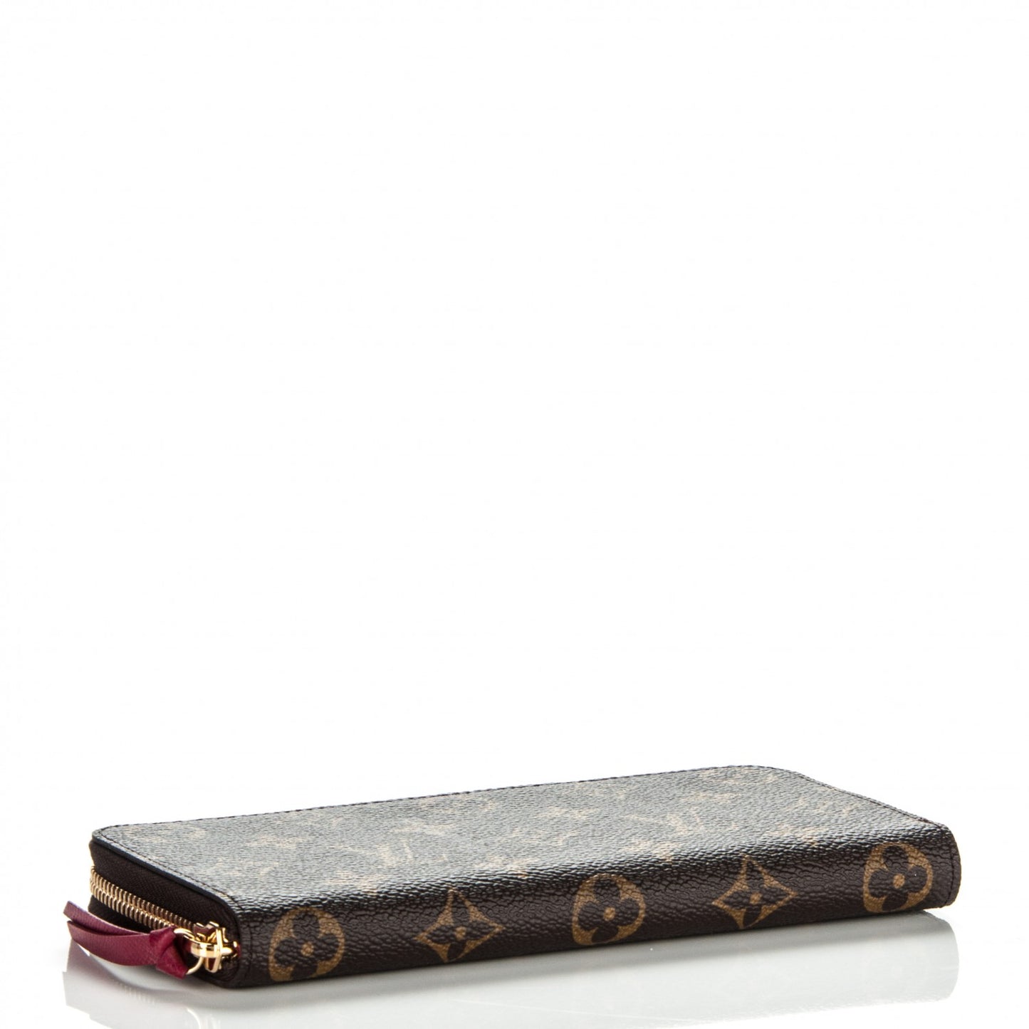 Monogram Clemence Wallet Fuchsia