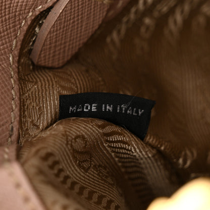 Prada Saffiano Small Galleria Double Zip Tote Cammeo 7 of 18