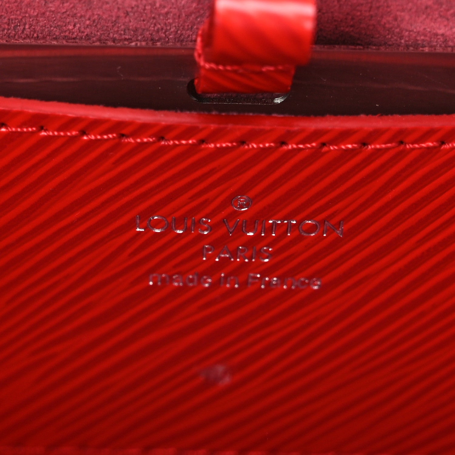 Louis Vuitton Epi Twist Shoulder Bag MM Coquelicot 6 of 8