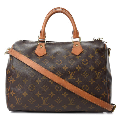 Louis Vuitton Monogram Speedy Bandouliere 30 1 of 12