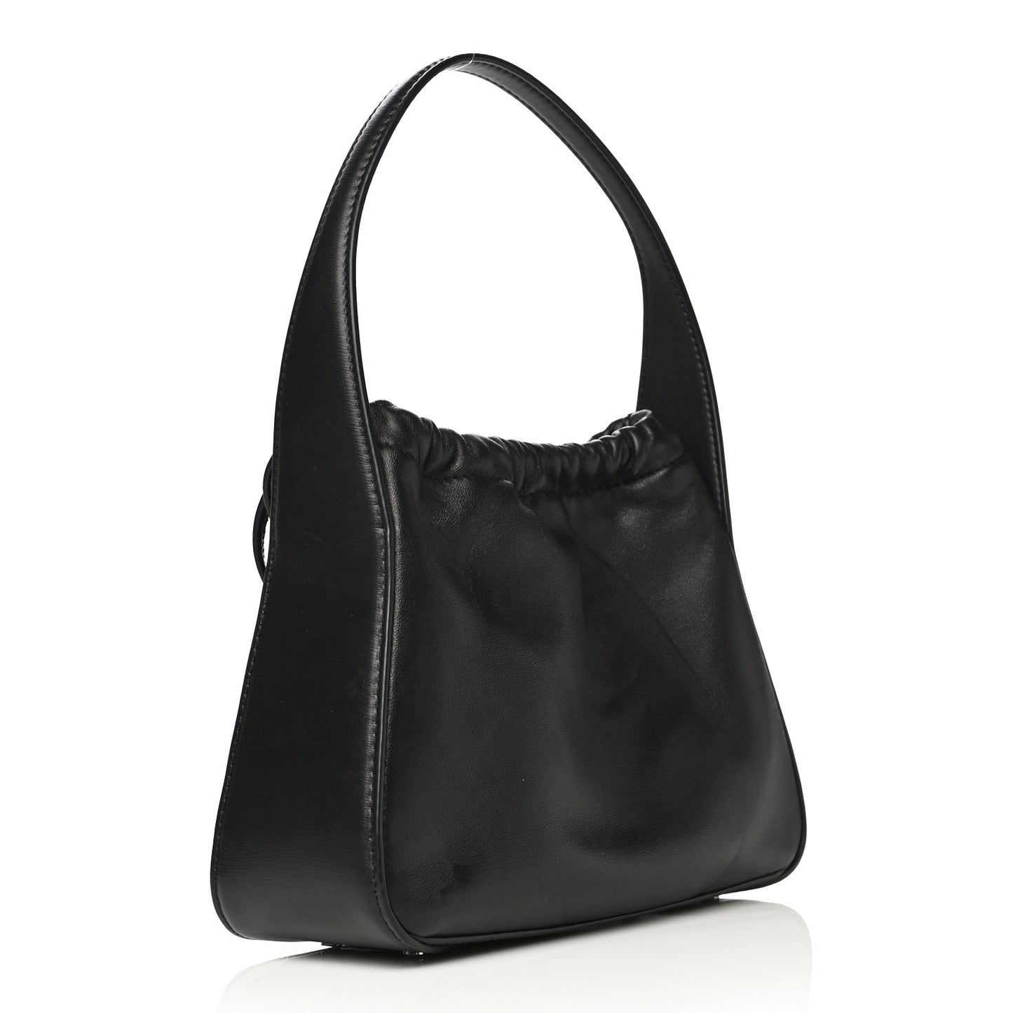 Lambskin Nylon Small Ryan Bag Black