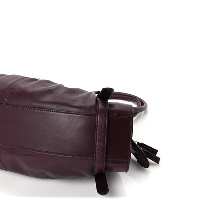 Marc Jacobs Calfskin Medium The Cristina Satchel Dark Red 8 of 8