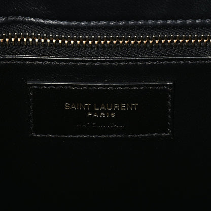 Saint Laurent Smooth Calfskin Carre Satchel Black 5 of 8