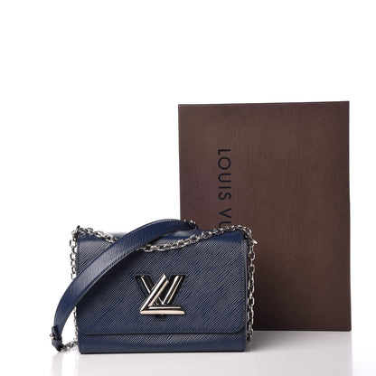 Louis Vuitton Epi Twist Shoulder Bag MM Indigo 8 of 8