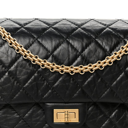 Chanel Aged Calfskin Quilted 2.55 Reissue 226 Flap Black 8 of 10