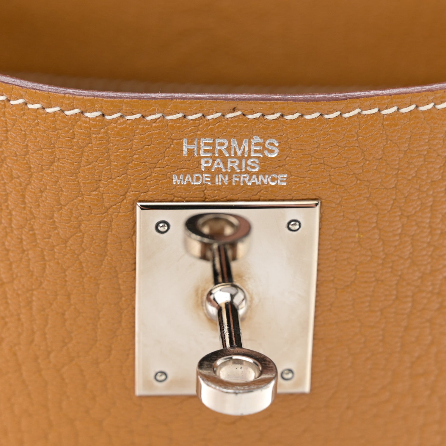 Hermes Chevre de Coromandel Kelly Retourne 32 Caramel 6 of 15