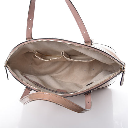 Gucci Patent Microguccissima Medium Nice Top Handle Dome Bag Dark Cipria 5 of 14