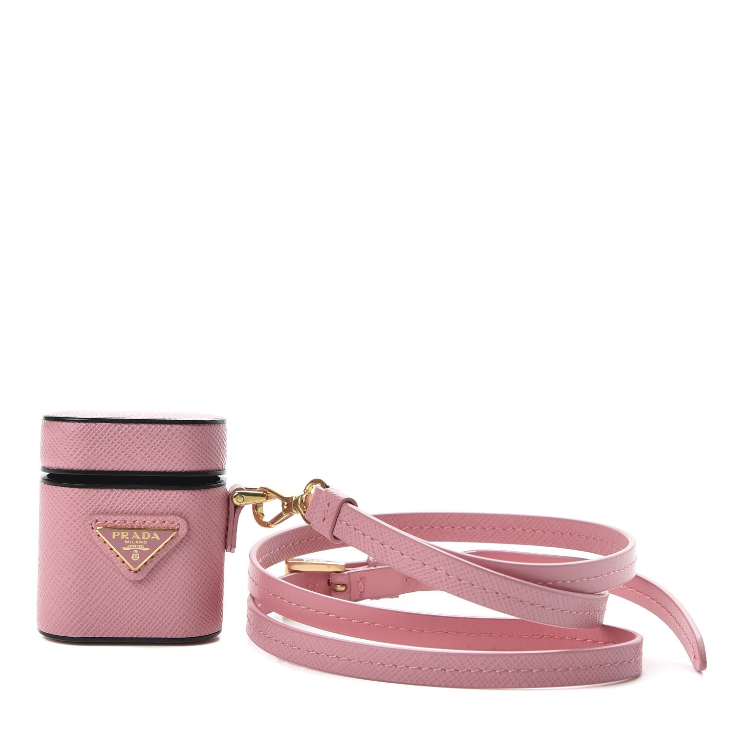 Prada Saffiano iPhone Airpods Case Pink 1 of 6