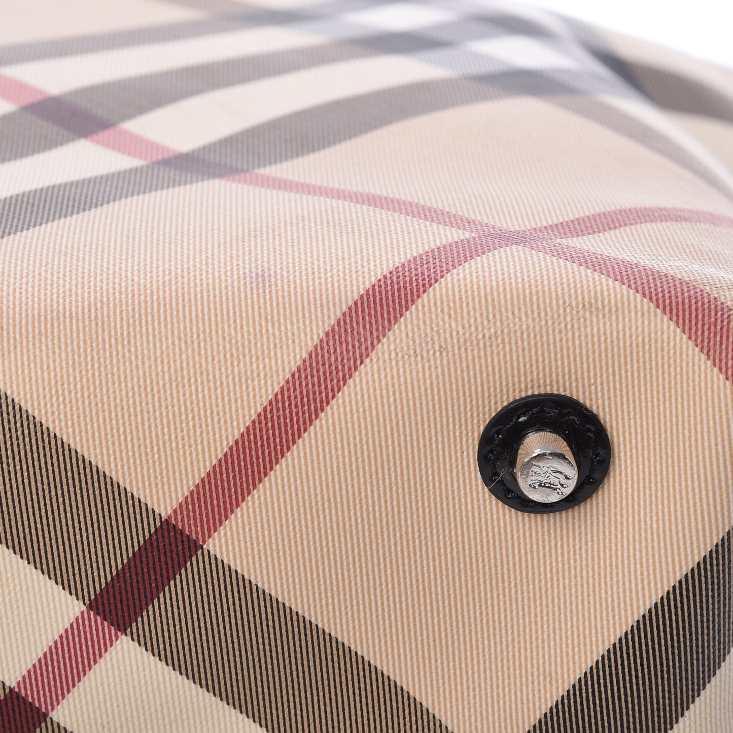 Nova Check Large Nickie Tote Black