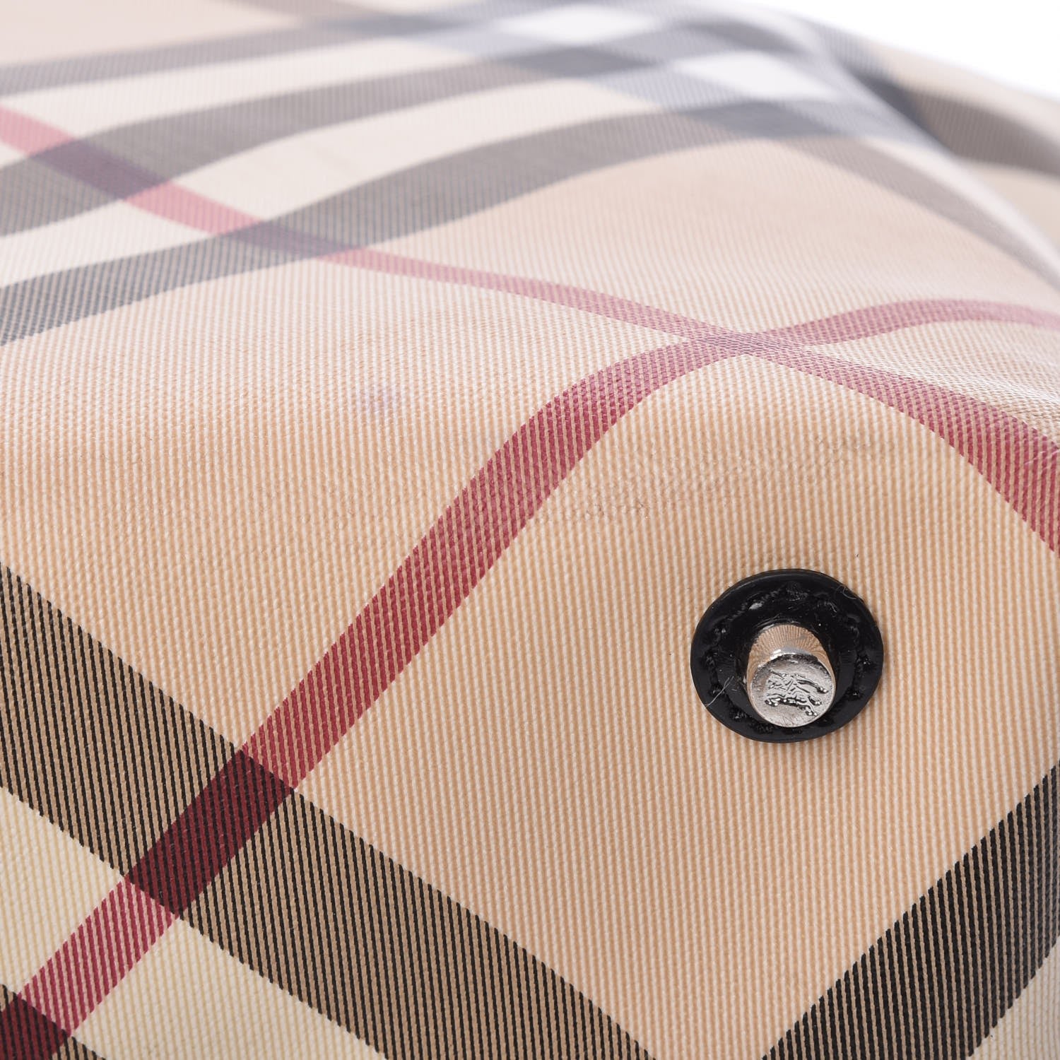 Burberry Nova Check Large Nickie Tote Black 12 of 17