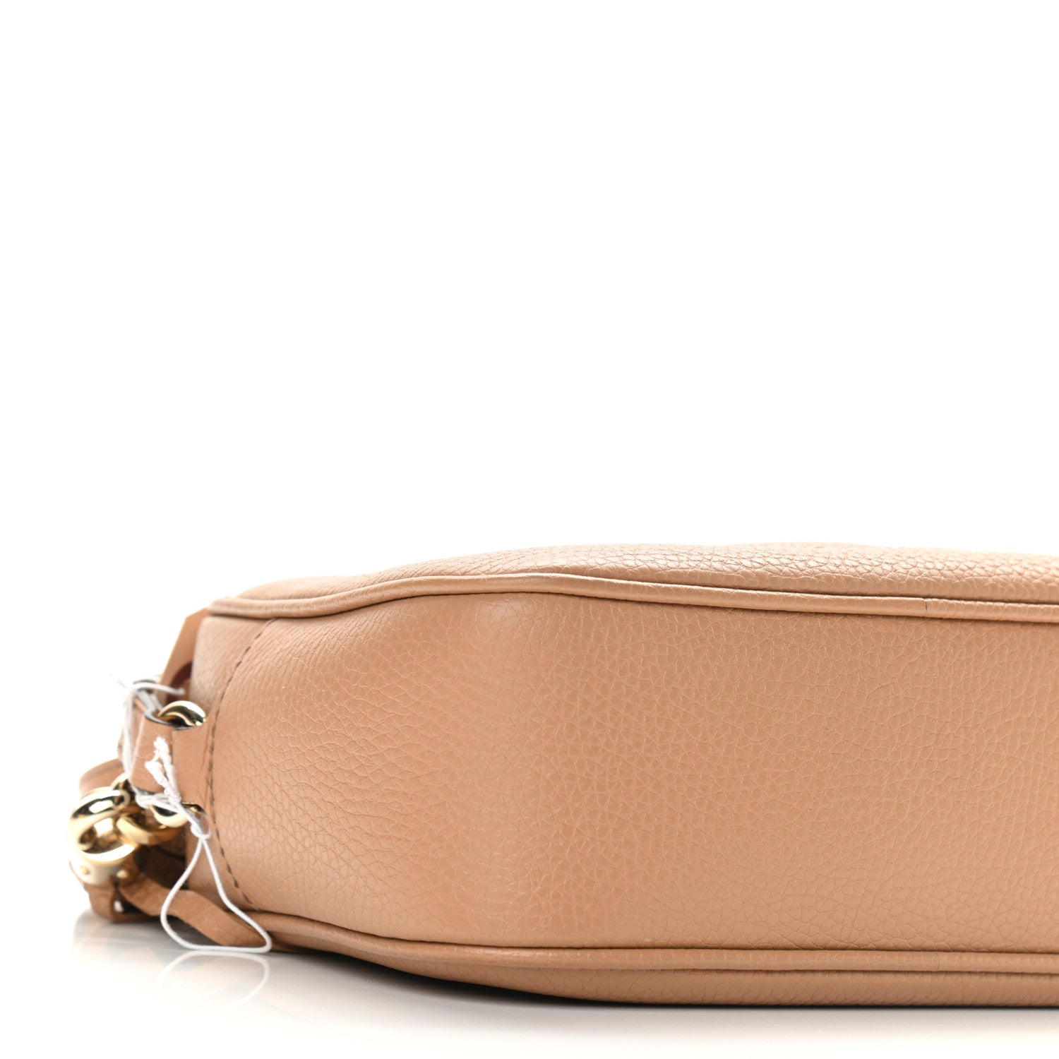 Gucci Pebbled Calfskin Small Soho Disco Bag Camelia 10 of 12