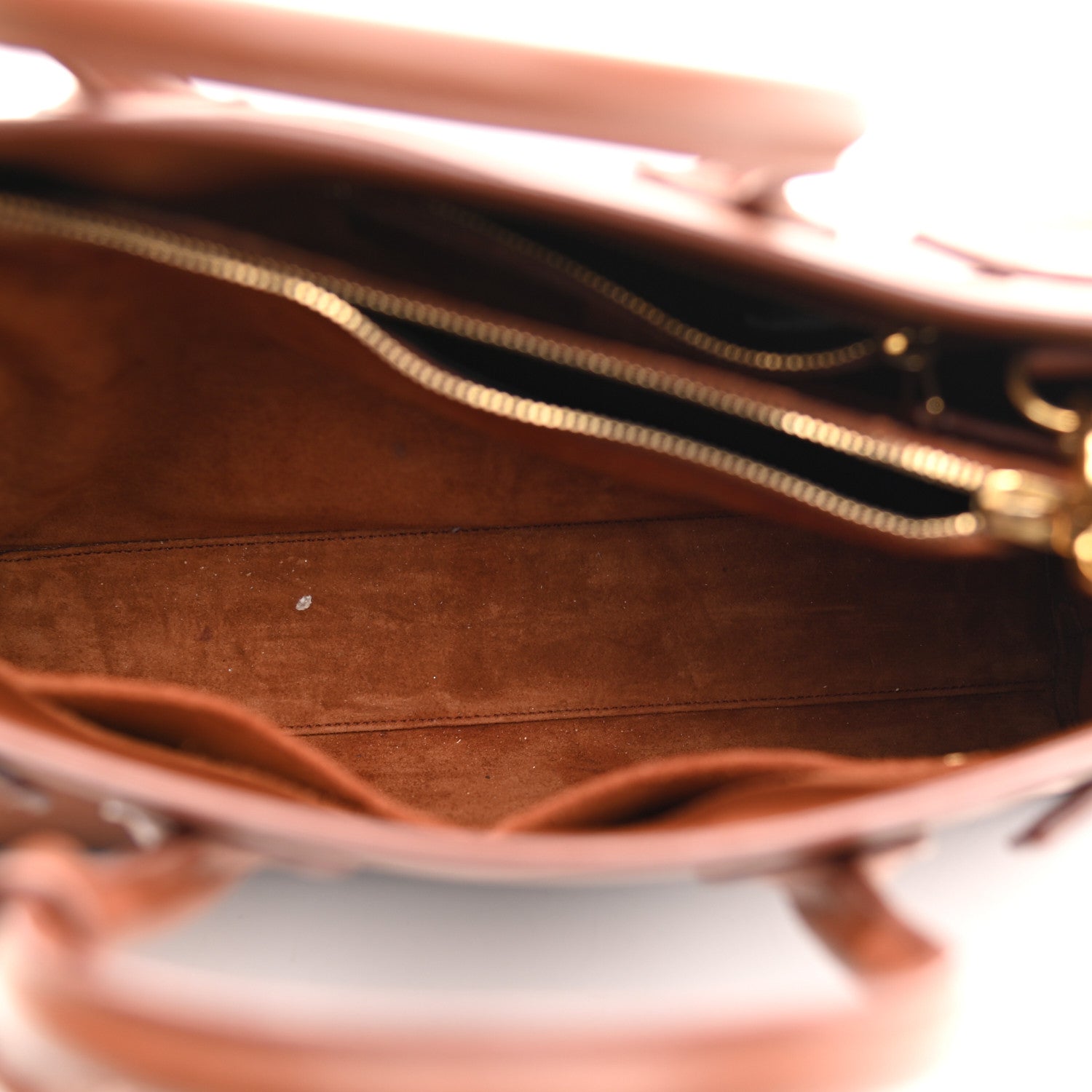 Saint Laurent Calfskin Small Sac de Jour Cognac 5 of 16