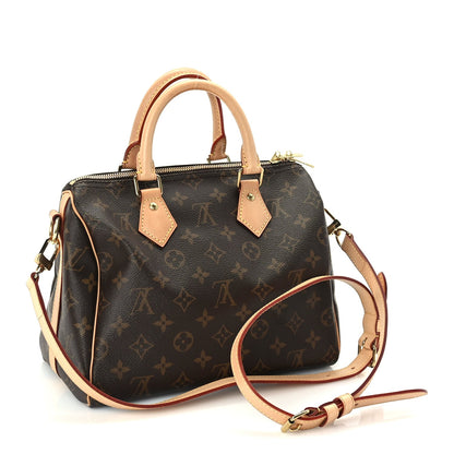 Louis Vuitton Monogram Speedy Bandouliere 25 Brown 2 of 8