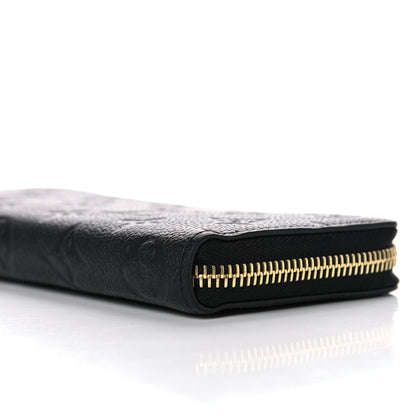 Louis Vuitton Empreinte Clemence Wallet Black 9 of 10