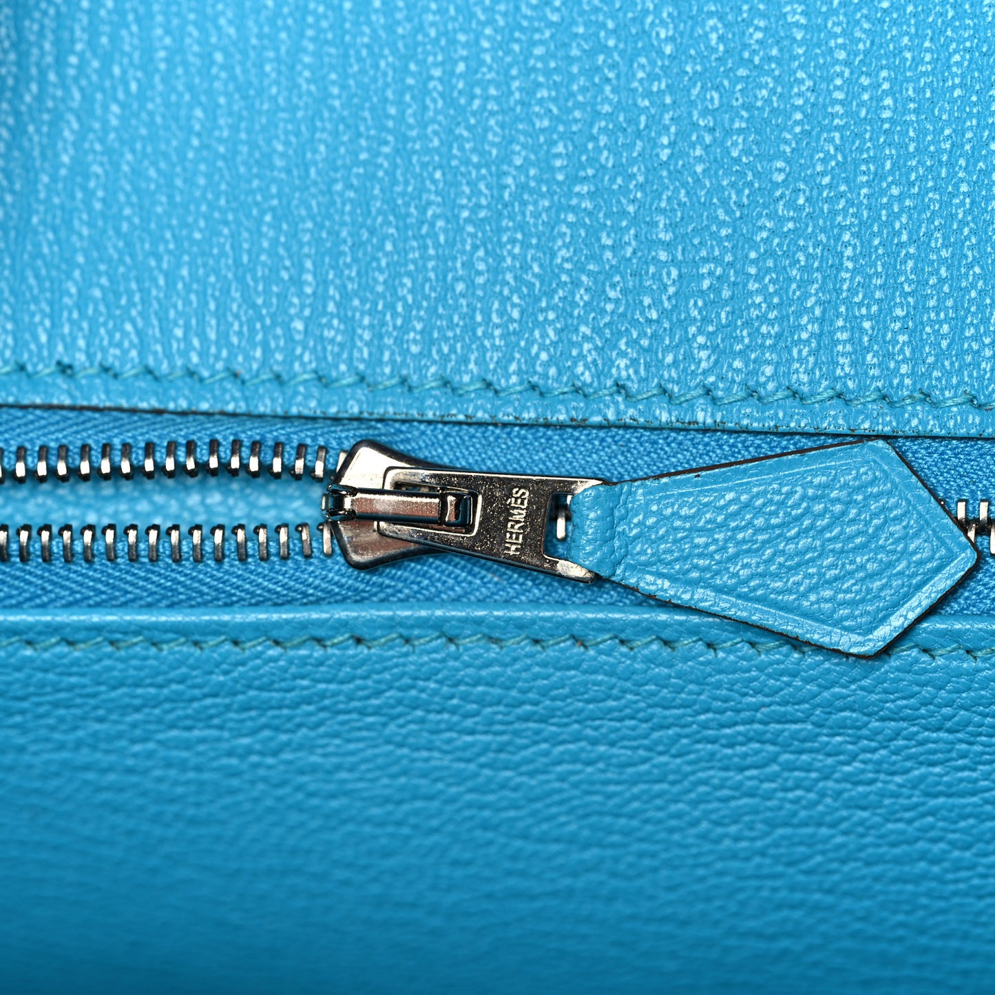 Chevre Horseshoe Birkin 30 Parme Bleu Aztec