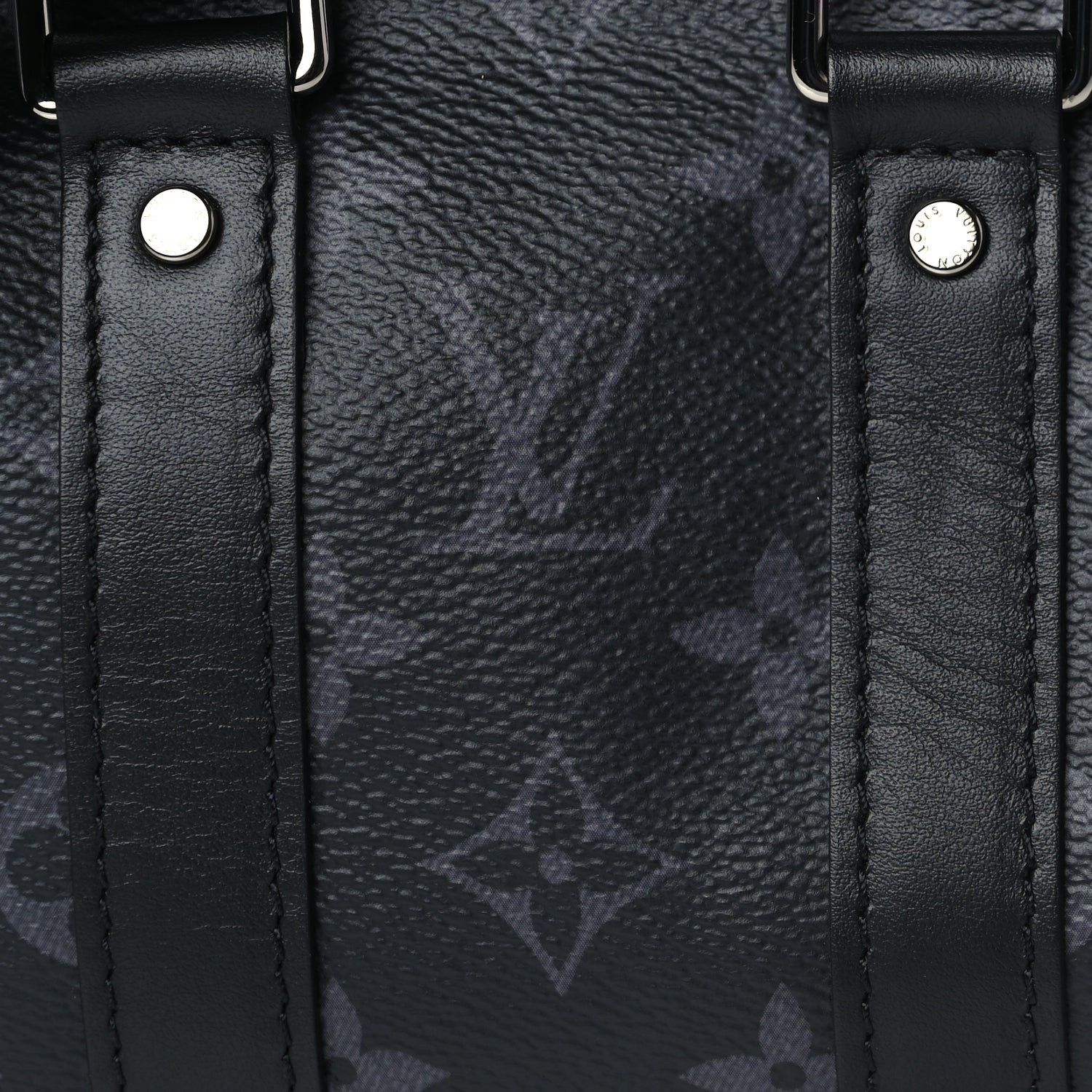 Louis Vuitton Reverse Monogram Eclipse Keepall XS Black 6 of 8