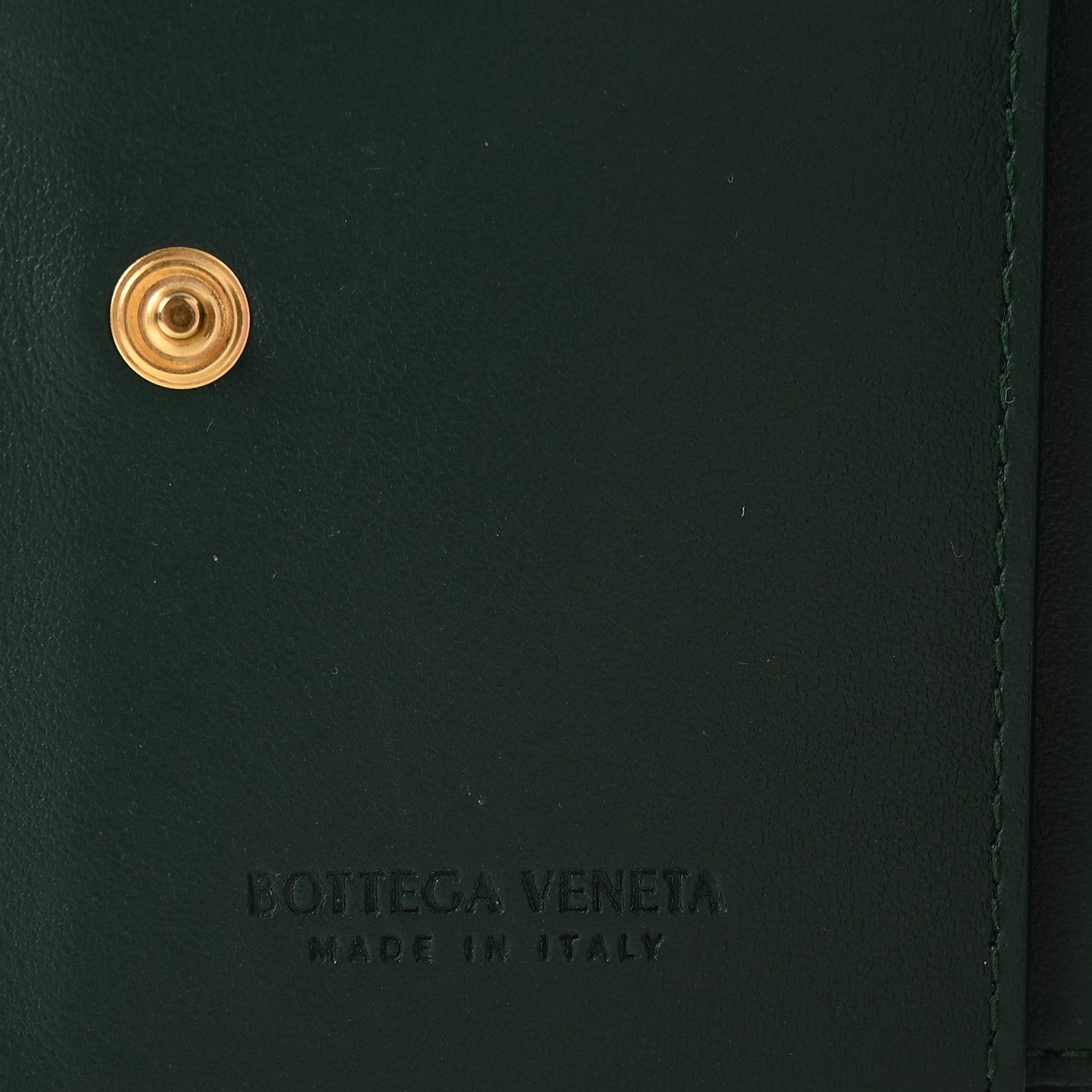 Bottega Veneta Nappa Maxi Intrecciato Bifold Zip Wallet Raintree 6 of 7